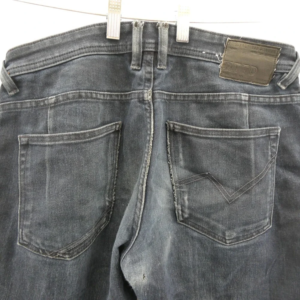 Tom Tailor Jeans Mens Size 32x34 Super Slim Piers Blue Cotton Denim Pant 32 x 34